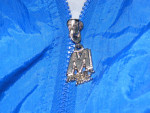 Vtg YOUTH Mighty-Mac NY Knick SEWN Nylon Full Zip Jacket, Sz. XL~MINT