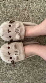 SMELY old sweaty slippers
