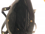 New Vera Bradley Black Quilted Microfiber Tote Bag - Pocketbook