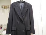 Women's Burberry Full Length Wool Tailored Coat