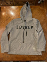 J4 LOVELY Reflective Hoodie Jacket, Zara Faux Suede Fringe Jacket