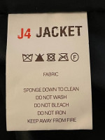 J4 LOVELY Reflective Hoodie Jacket, Zara Faux Suede Fringe Jacket