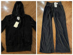 New Pink Rose Black Track Suit, Like New Beautiful Blouse, Dresses
