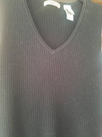 Women's Black Shift Style Knit Dress