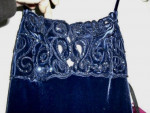 New Blue Prom / formal gown - sz 7/8    (NWT)