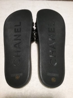 Brand New Chanel Chain Mule Slide Sandals