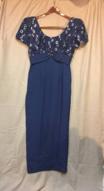 Vintage Alyce Designs Formal Dress
