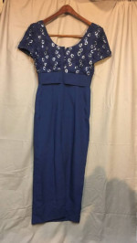 Vintage Alyce Designs Formal Dress