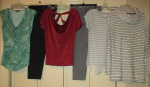 Navy & Grey Pants & Tops- sz 8/S