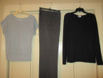Missy Separates sz 6 pants /Small tops & sweaters