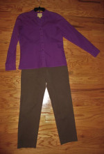 New Eddie Bauer Slack sz 8 & tops