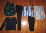 2 NEW Rockstar Jeans sz 8 w/ Polo, Old Navy, etc. tops