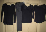 Navy sz 6 namebrand separates