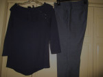 Navy sz 6 namebrand separates