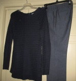 Navy sz 6 namebrand separates
