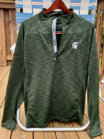 3 Michigan State Spartans Polo Short or Long Sleeve Shirts Size Large