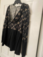 Maternity nursing shirts, mostly mediums