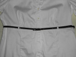 Women's Fred David Belted Dress Shirt, L
