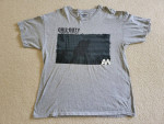Call Of Duty Advanced Warefare Dark American Flag Gray Graphic T-Shirt