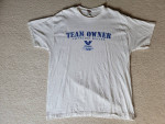 Vintage Valvoline Racing Team Owner White T-Shirt Size XL