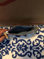 Dooney & Bourke Purple Logo Coin Purse