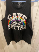 Mens lgbt tank top