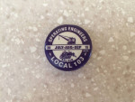 Operating Engineers Local 103 Union July-Aug-Sep 2015 Purple/White Pin