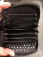 Buxton Large ID Coin/Card Case Wallet