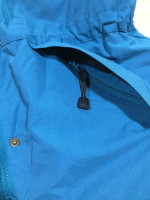 Women's LL Bean Winter Blue and Black Jacket Reg Medium