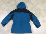 Women's LL Bean Winter Blue and Black Jacket Reg Medium