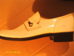 Men's White Loafers