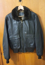 GENUINE SCHOTT U.S. NAVY G-1 FLIGHT JACKET NEW OLD STOCK
