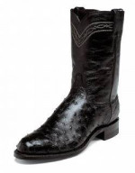 Justin Ropers Full Quill Ostrich