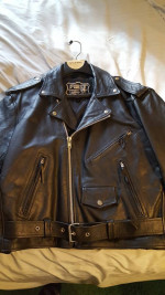 FIRST LEATHER MEN'S JACKET