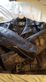 FIRST LEATHER MEN'S JACKET