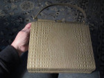 Crocodile Leather Handbag / Purse