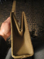 Crocodile Leather Handbag / Purse