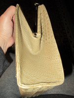 Crocodile Leather Handbag / Purse