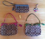 Coach handbags, Keychains, Belt, Collectible,Vintage $10 and up