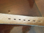 Native American Mens Leather Belt Size 38