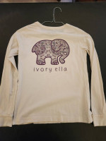 Girls' Ivory Ella Long Sleeve Shirt