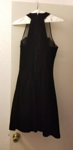 90's Vintage Black Dress with Belero Jacket
