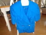Royal Blue Suit  sz. 8