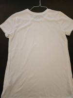 Girls' PINK All White T Shirt