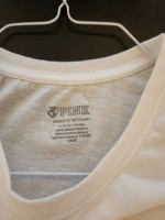 Girls' PINK All White T Shirt