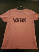 Girls' Vans All Burgundy T Shirt