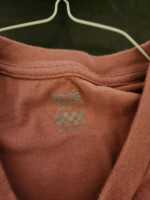 Girls' Vans All Burgundy T Shirt