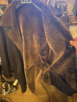 MENS SHEARLING COAT SIZE 38-40