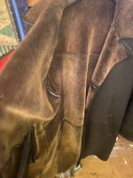 MENS SHEARLING COAT SIZE 38-40