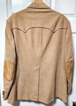 Cavender's Men's Tan Western Corduroy Sport Coat Jacket